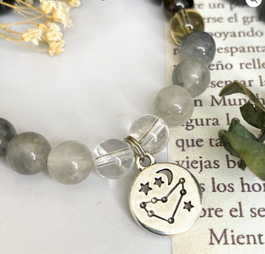 Pulsera piedras naturales signos zodiacales capricornio