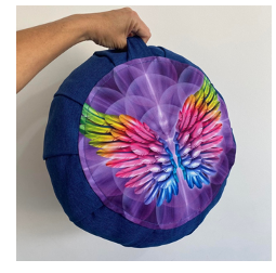 Cojin zafu mandala alas