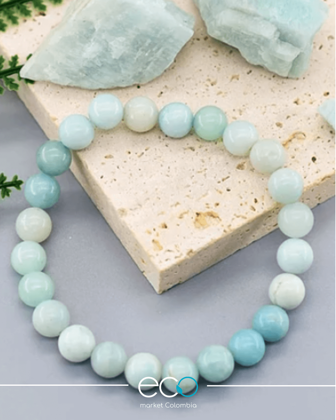 Brazalete en Amazonita | Calma y Comunicación Consciente