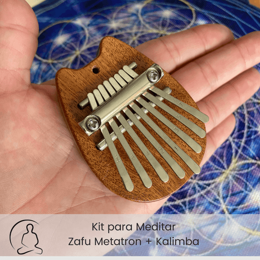 Set para meditar: Cojín zafu metatron