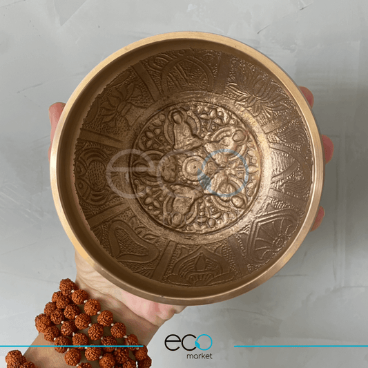 Cuenco TibetanoDiseño en relieve