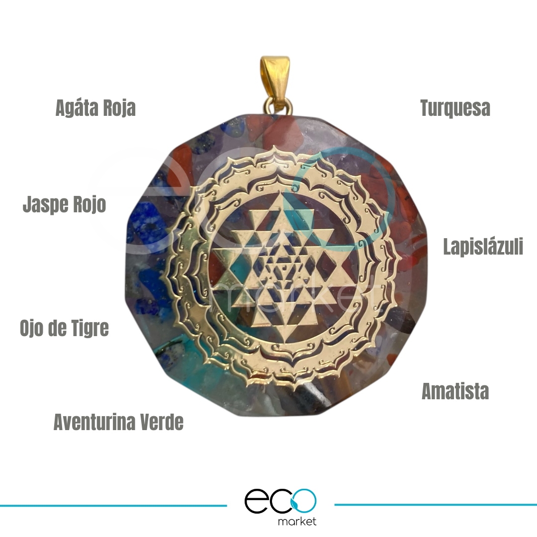 Collar Dije Orgonite Siri Yatra
