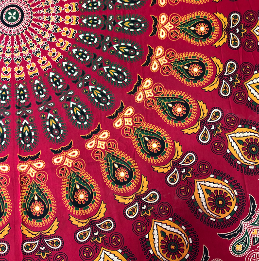 Manta de la india