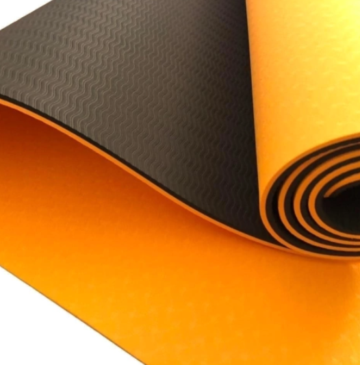 mat / Colchoneta 6 mm para yoga naranjado