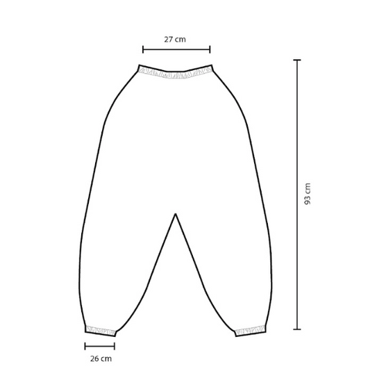 Pantalón Thai para yoga y meditación Jogger