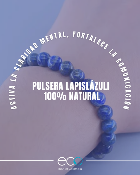 Pulsera Lapislázuli 100% Natural