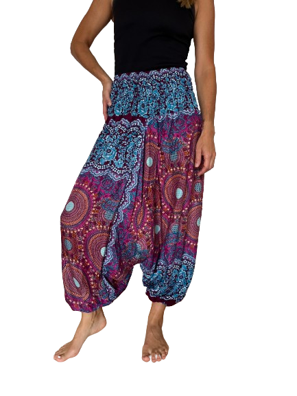 Pantalón Thai para yoga y meditación Aladino