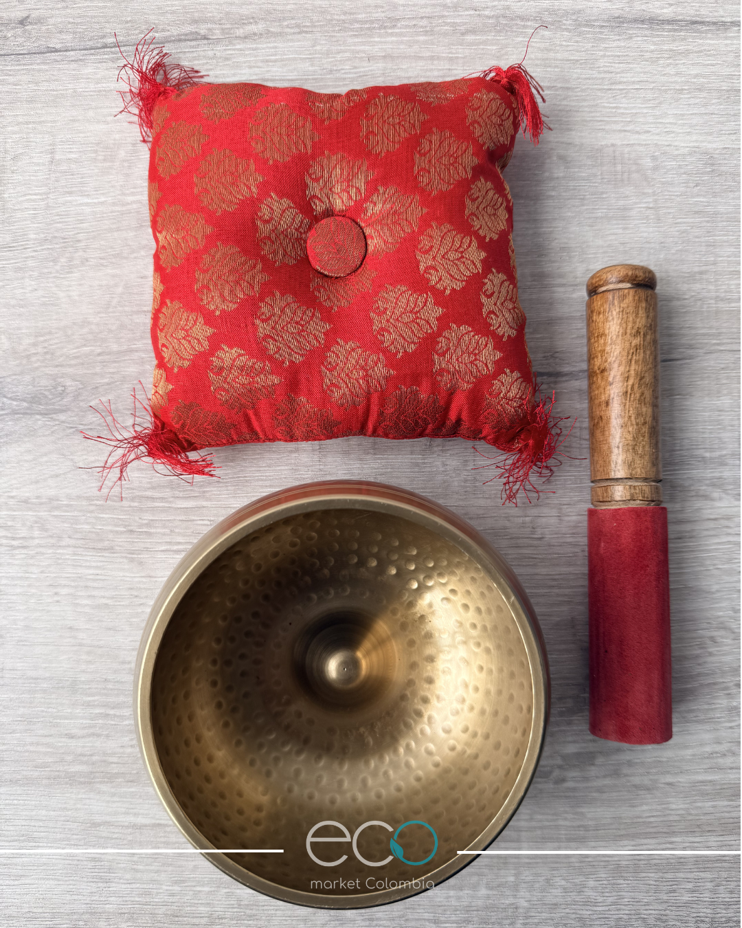 Cuenco Lingam Nota Do Chakra Raiz I 13 cm