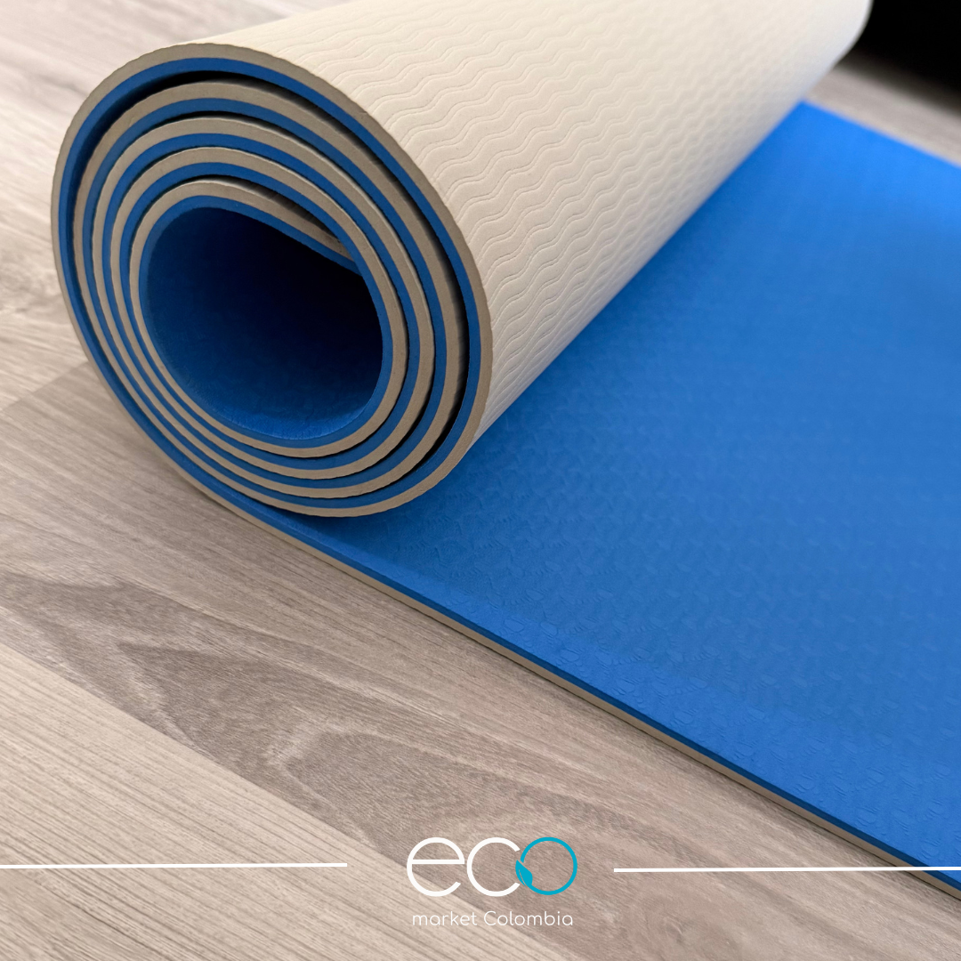 Mat / Colchoneta Yoga Violeta TPE 6 mm