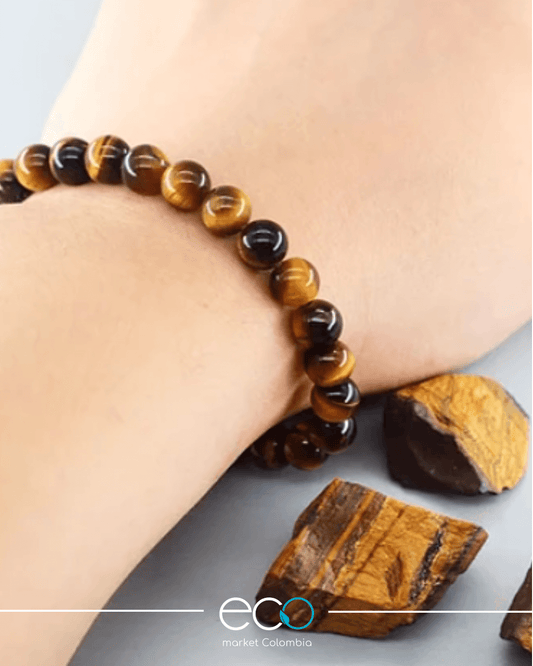 Pulsera Ojo de Tigre Natural