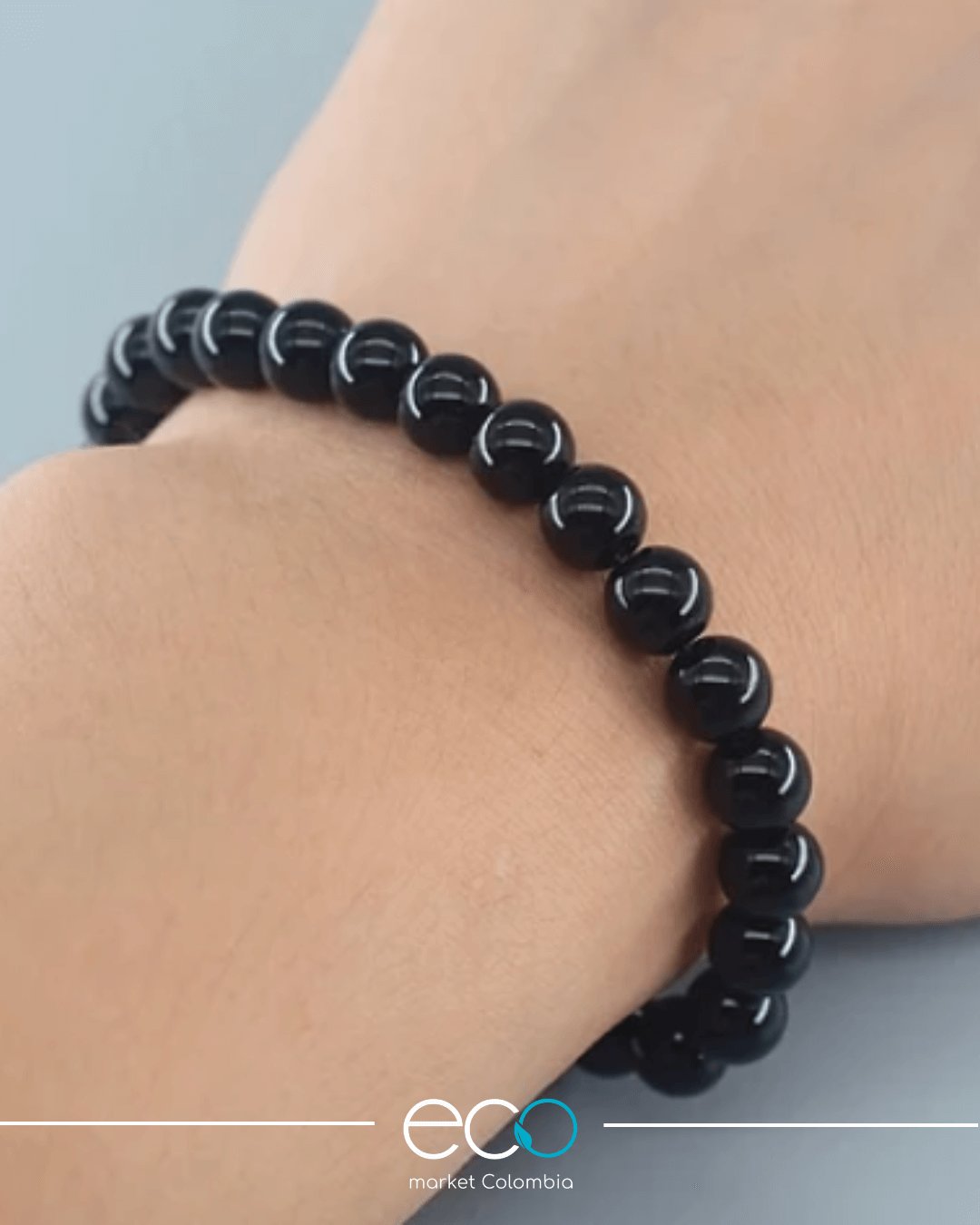 Pulsera Onix 100% Natural Brillante