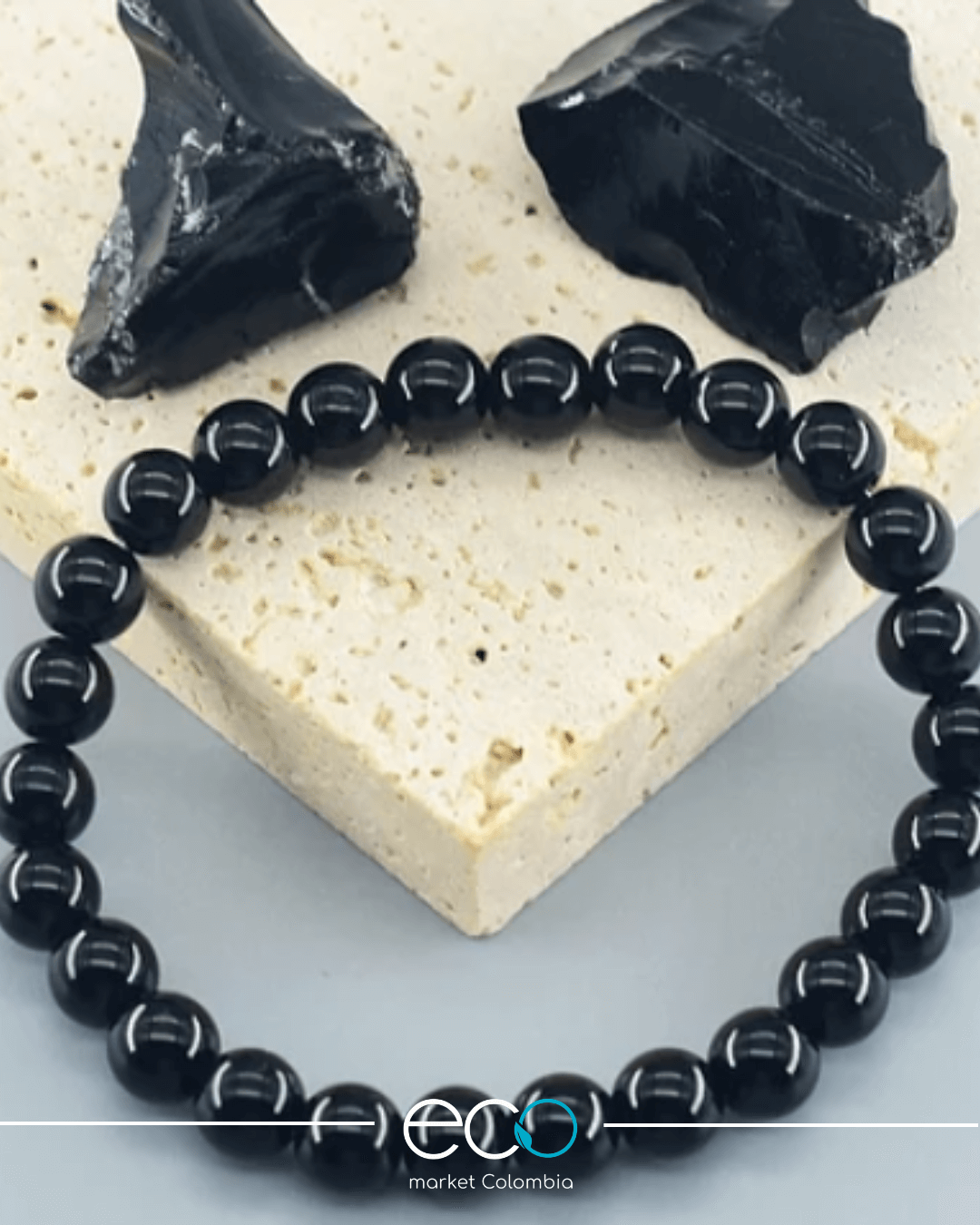 Pulsera Onix 100% Natural Brillante