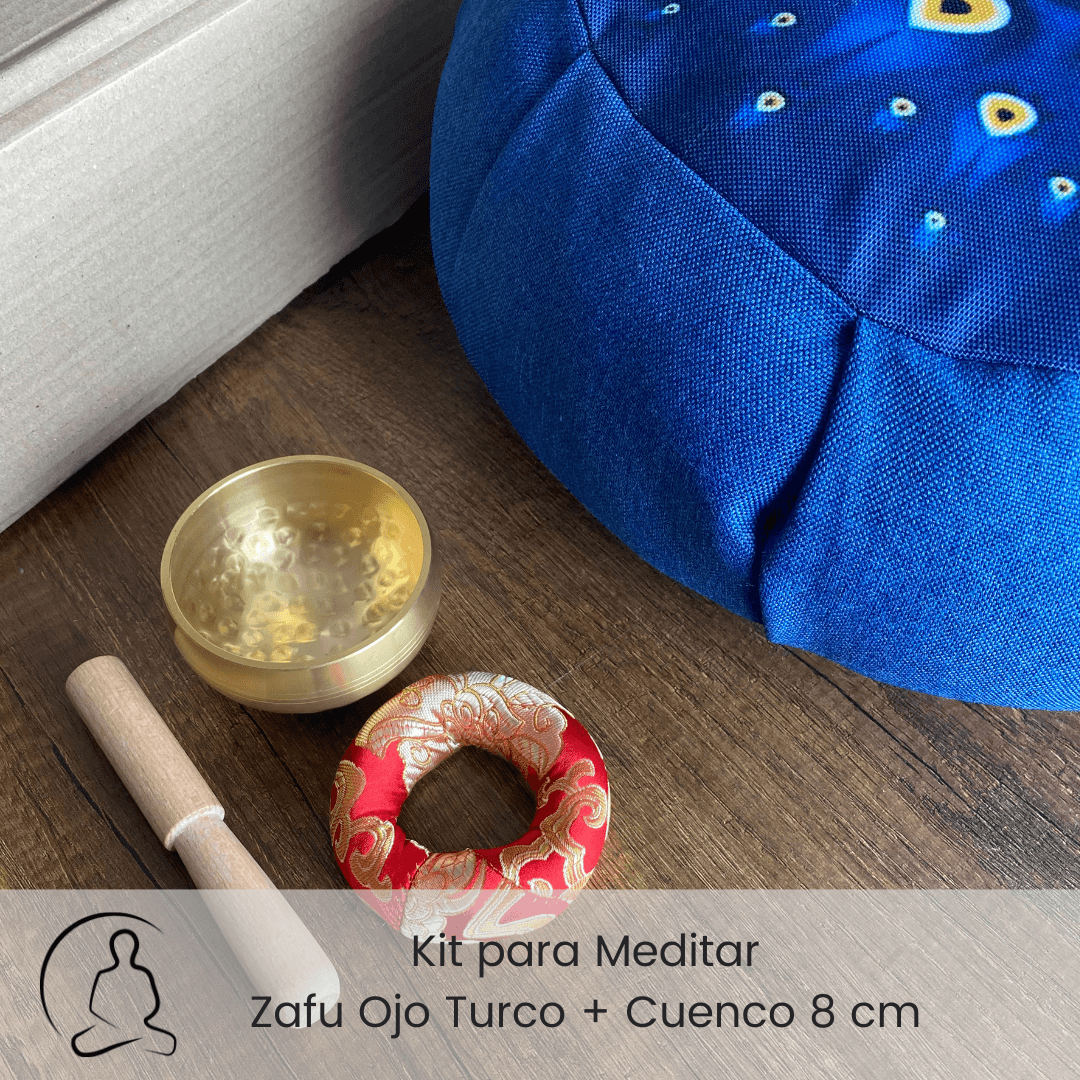 Set para meditar: Cojín zafu metatron