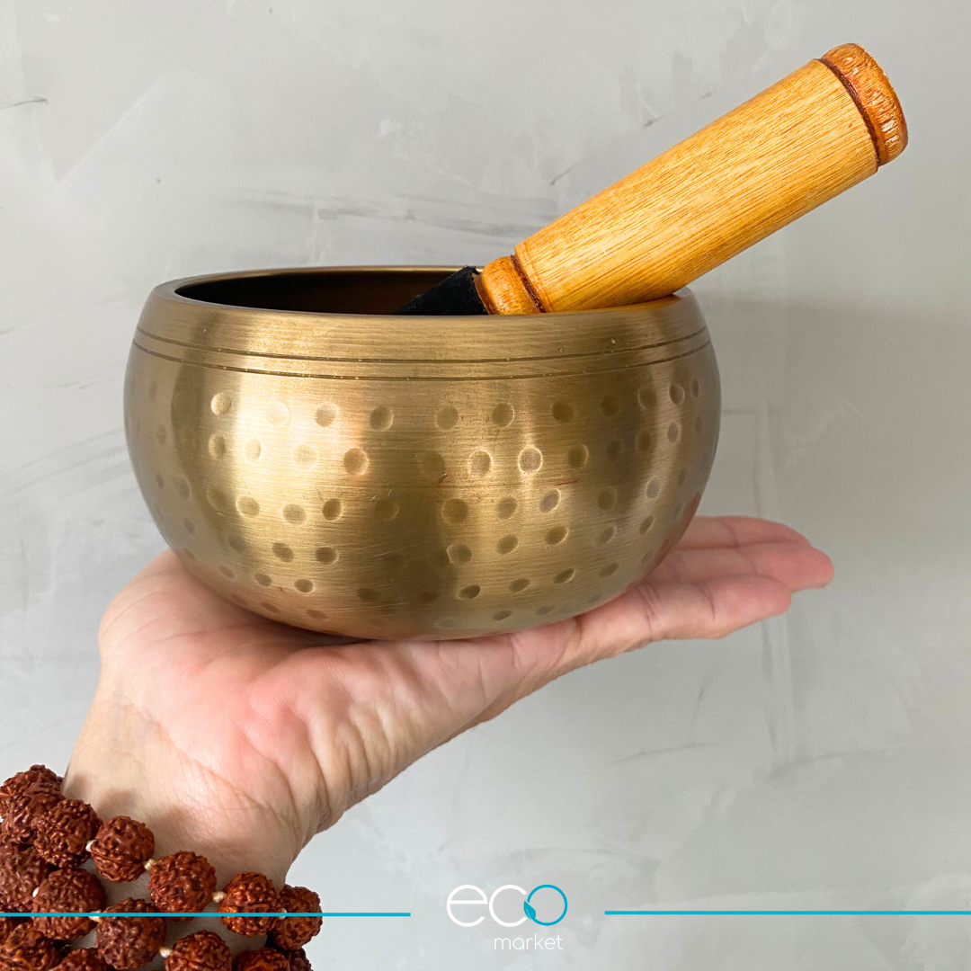 Cuenco Martillado a Mano Lingam 13 cm