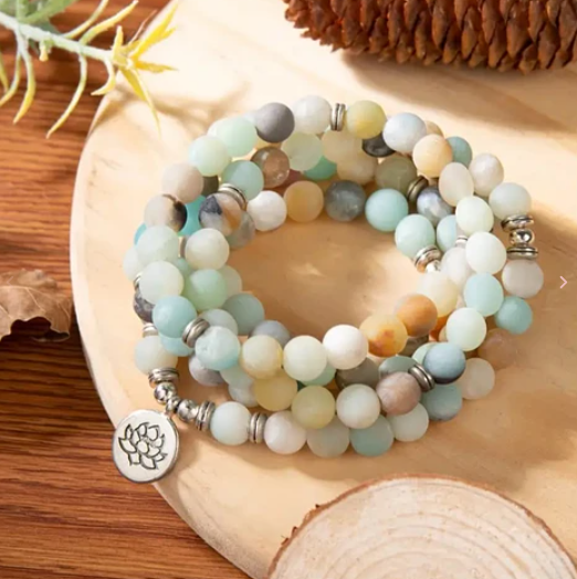 Mala Equilibra Chakra Garganta y Corazón