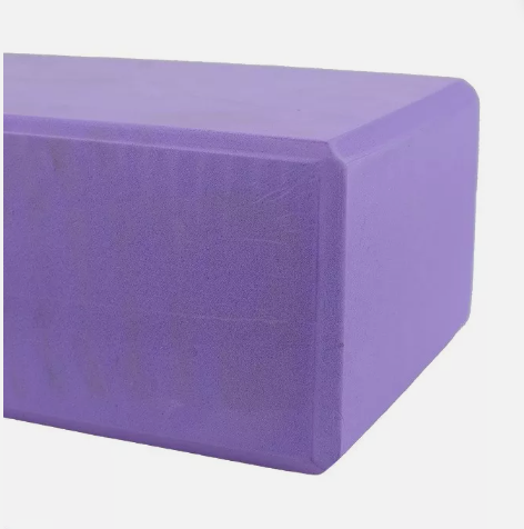 Bloque para yoga violeta