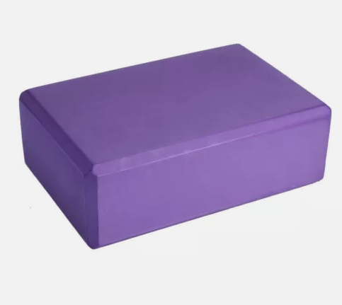 Bloque para yoga violeta