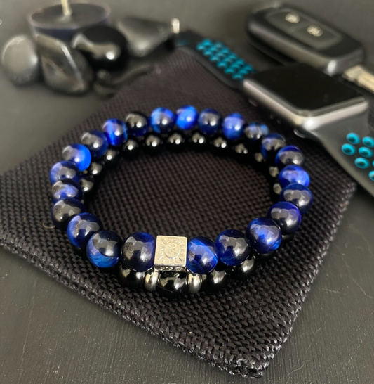 Ecomarket Colombia Pulsera piedras naturales Onix