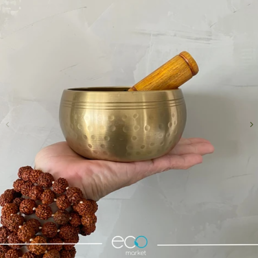 Cuenco Tibetano Lingam Martillado a Mano 11 cm