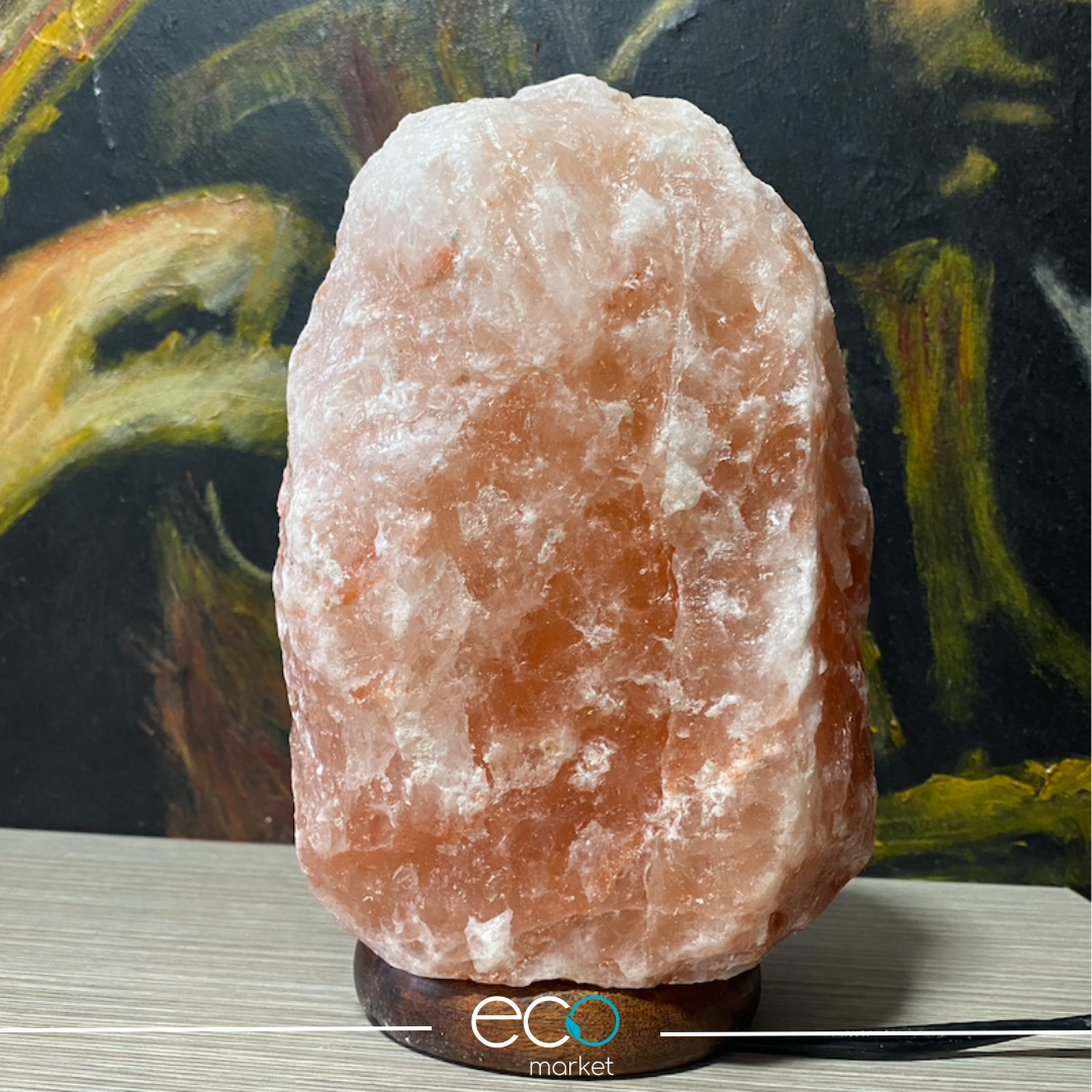 Lampara de sal del Himalaya