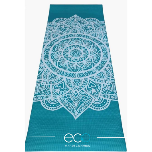 Esterilla PVC 6 mm Mandala Azul