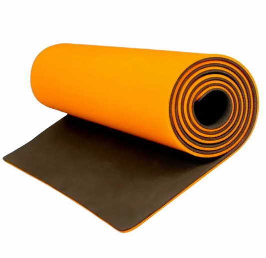 mat / Colchoneta 6 mm para yoga  naranja
